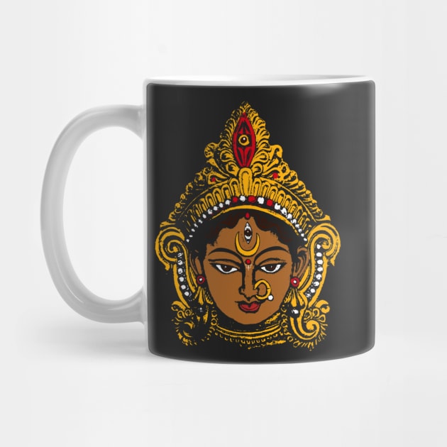 Goddess Durga by swarna artz